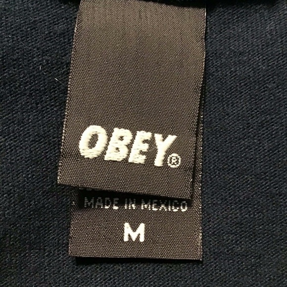 Men's OBEY Propaganda No 89 Graphic TShirt Medium - Picture 3 of 4